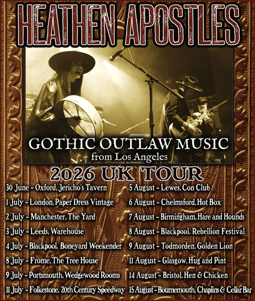 Heathen Apostles - Alt Country UK tour