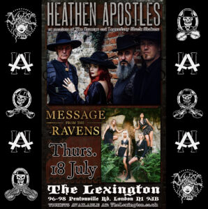 Heathen Apostles Gothic Western UK Tour